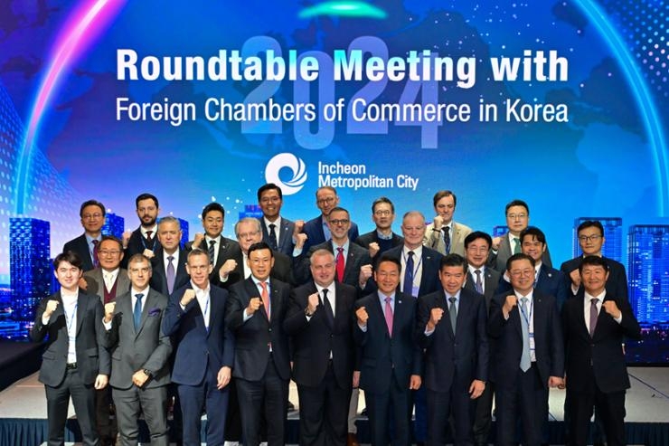  Foreign chambers of commerce eye Incheon for optimum business opportunities