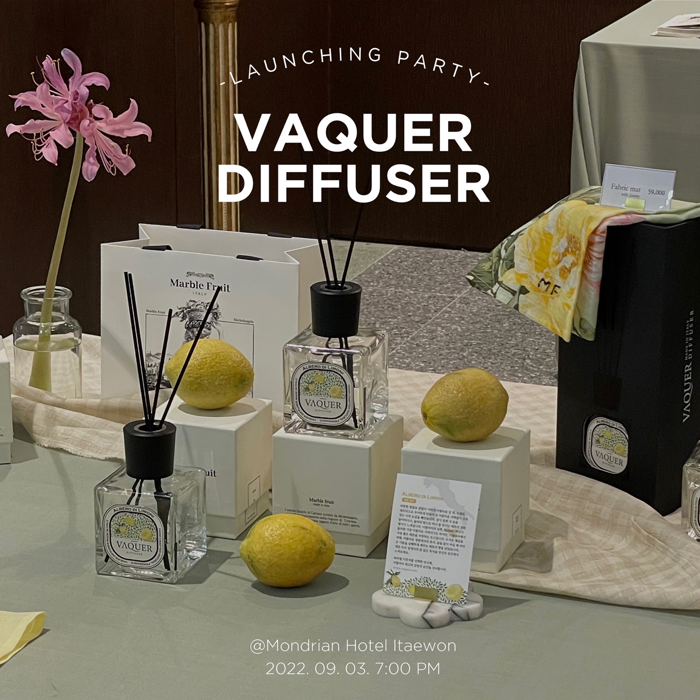 Vaquer Diffuser -Launching Party-