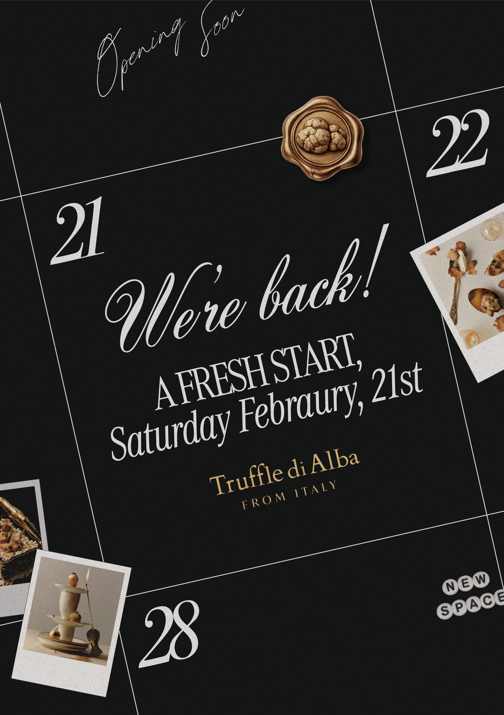 Truffle di Alba Opens in a New Space in Yongsan