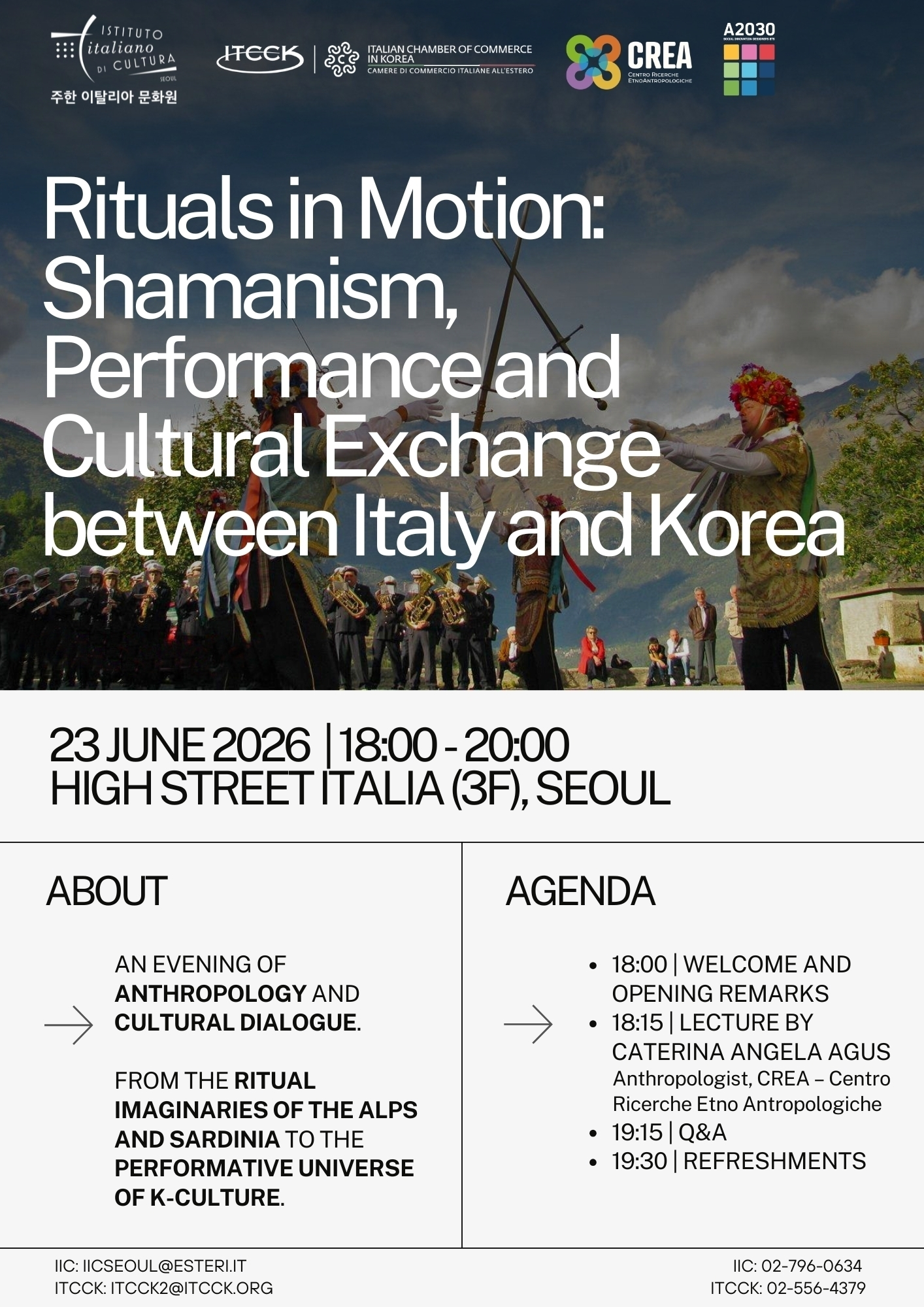  ITCCK X IIC RITUALS IN MOTION...